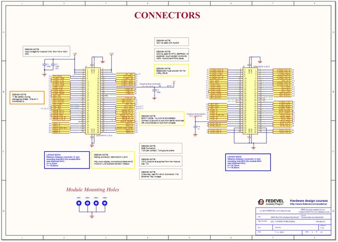 iMX6 Rex Developmet Base Board Schematic