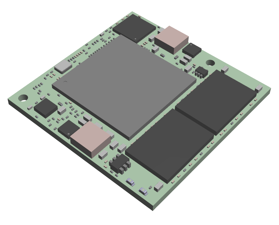 iMX6 TinyRex Module - 3D