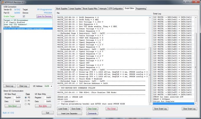 PMIC GUI Application