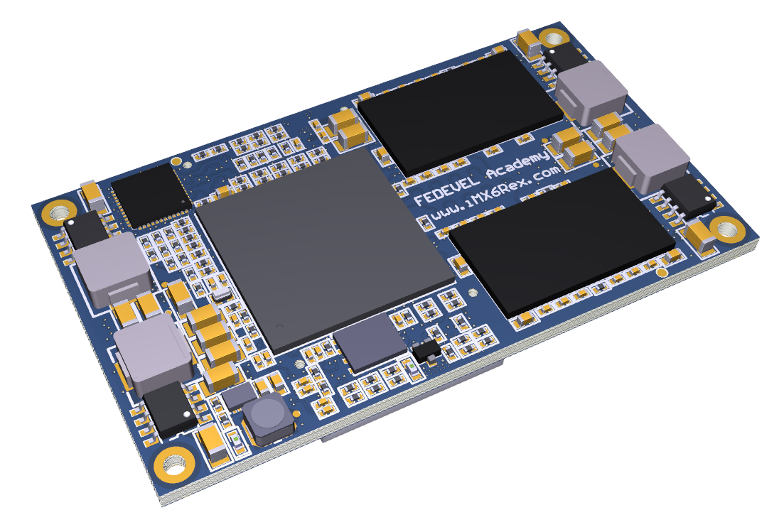 iMX6 Rex Module - 3D Model