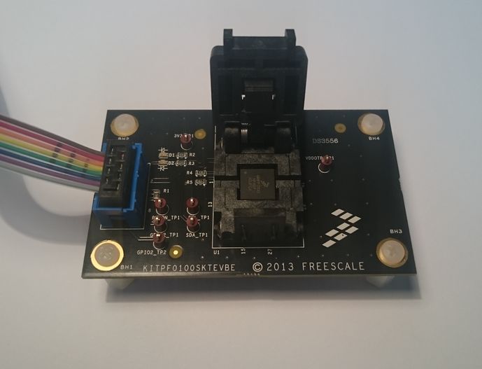 Programming PMIC - Inserting chip